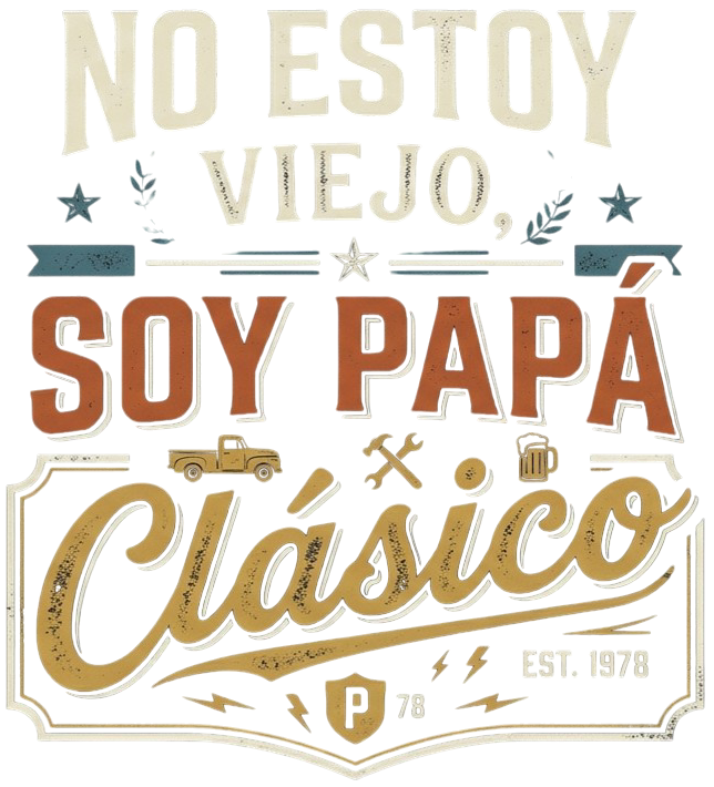 Polo No estoy viejo, soy papa clasico 1